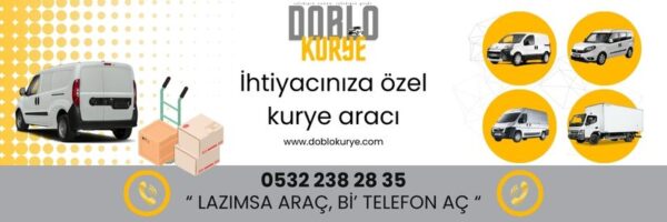 İhtiyacınıza Özel Kurye Aracı Doblo Kurye